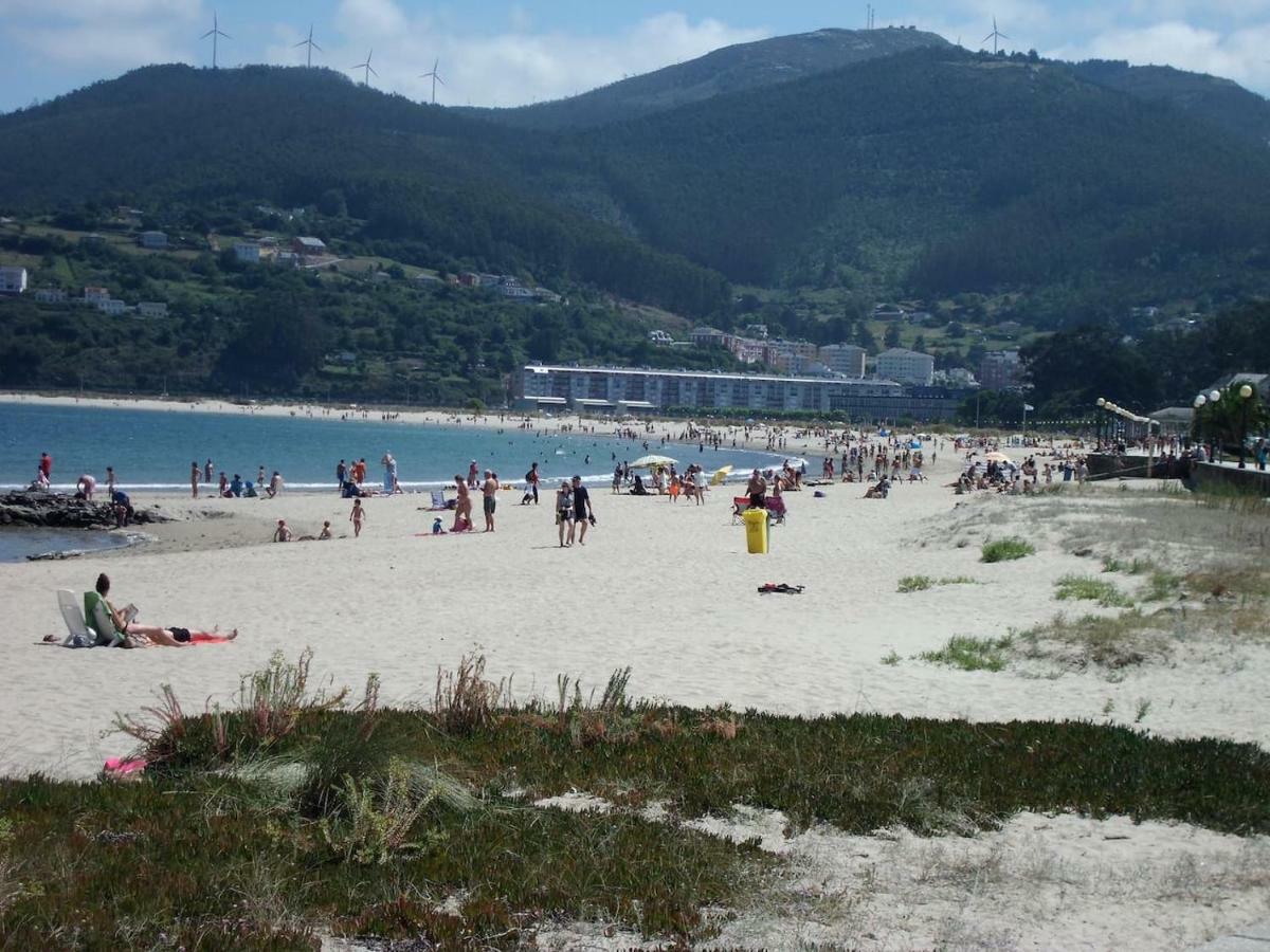 Apartamento En 1ª Linea De La Playa De Covas - Viveiro Bagian luar foto